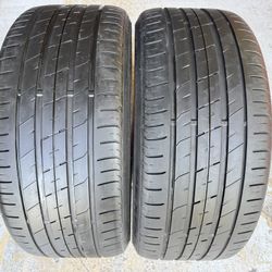 TWO TIRES 275/30/24 Nexen N-Fera SU1•With 80% Left Like New Pair•Retails At $325 Each 