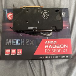Gpu-Amd 6600 XT