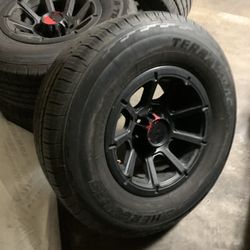 Chevy Tahoe 16” Rims And Tires