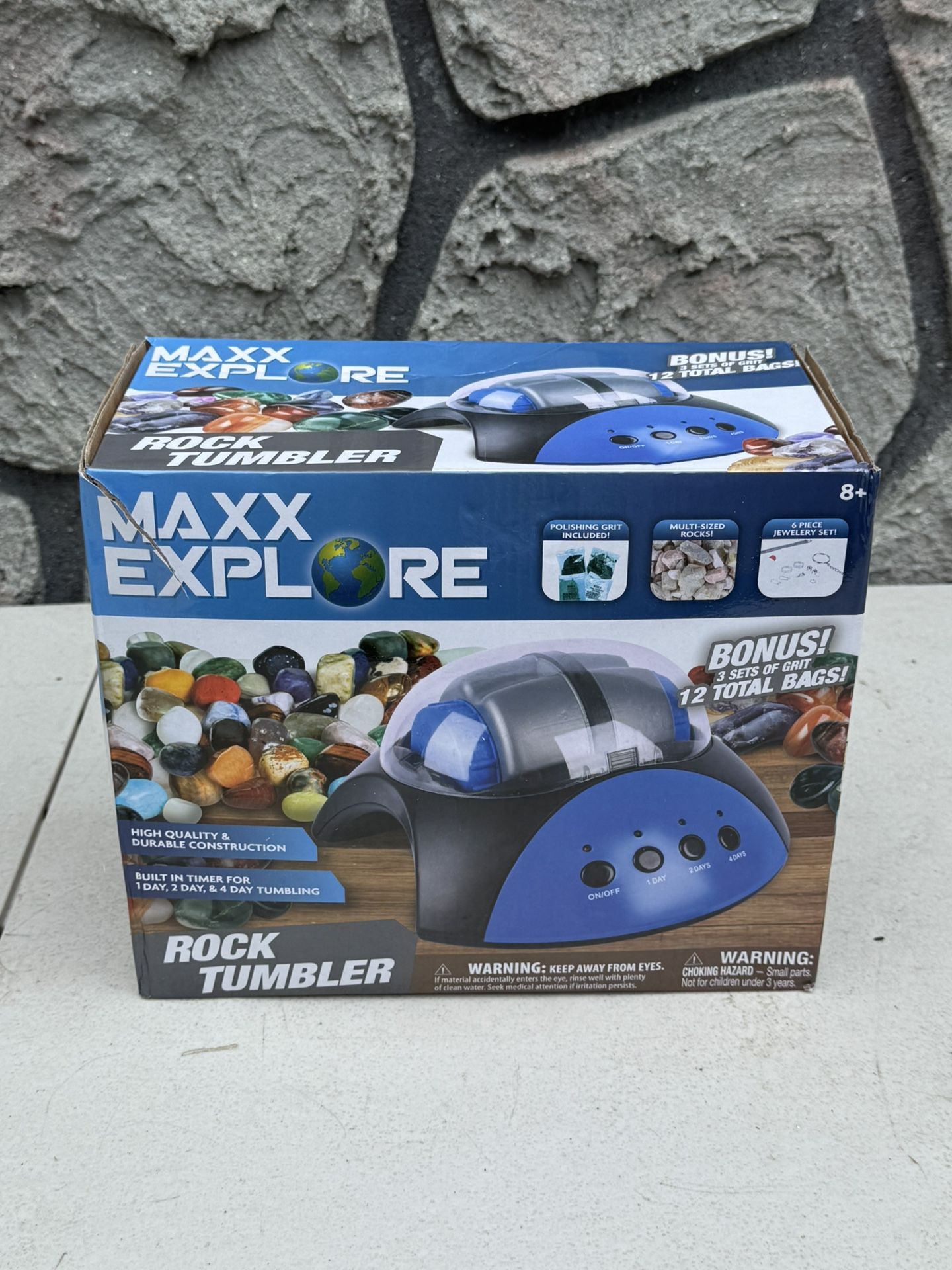 MAXX EXPLORE Rock Tumbler Kit