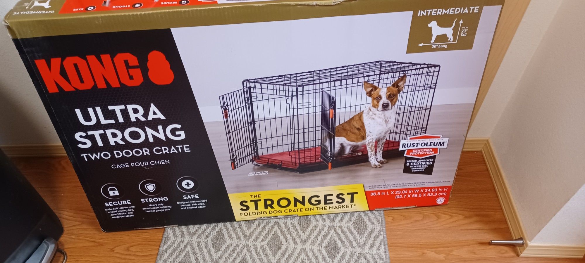 New KONG ultra Strong Dog Crate**PENDING**