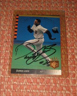 Darren Lewis Card