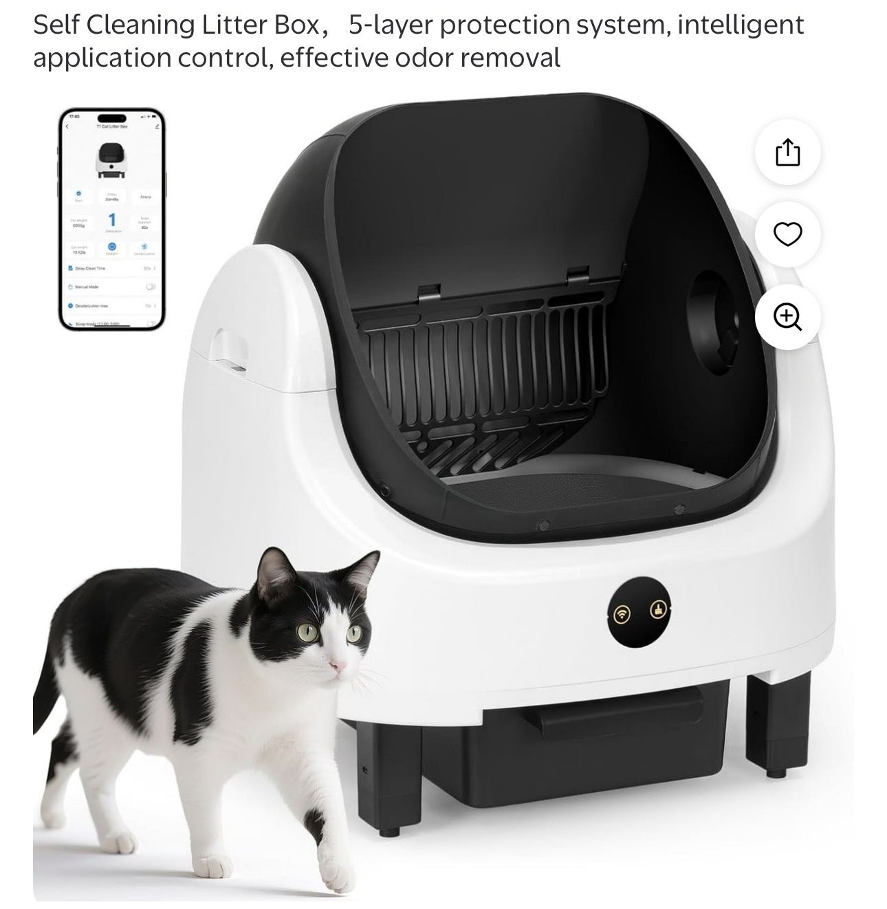 Self Cleaning Litter Box
