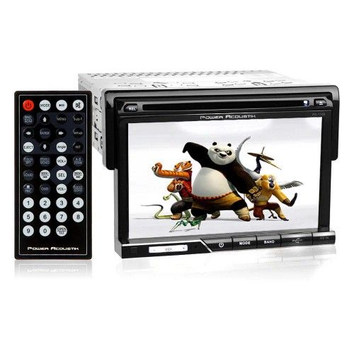 Power Acoustik
Power Acoustik PD-710B 7" Single-DIN In-Dash TFT/LCD Touchscreen DVD Receiver with Bluetooth