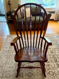 Solid Wood Rocking Chair