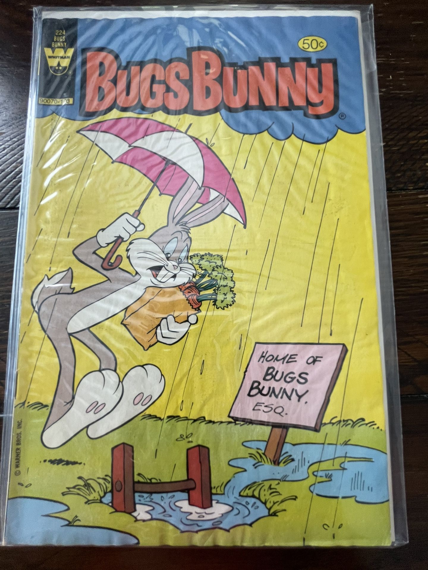 Bugs Bunny Comic #224 Whitman 1981