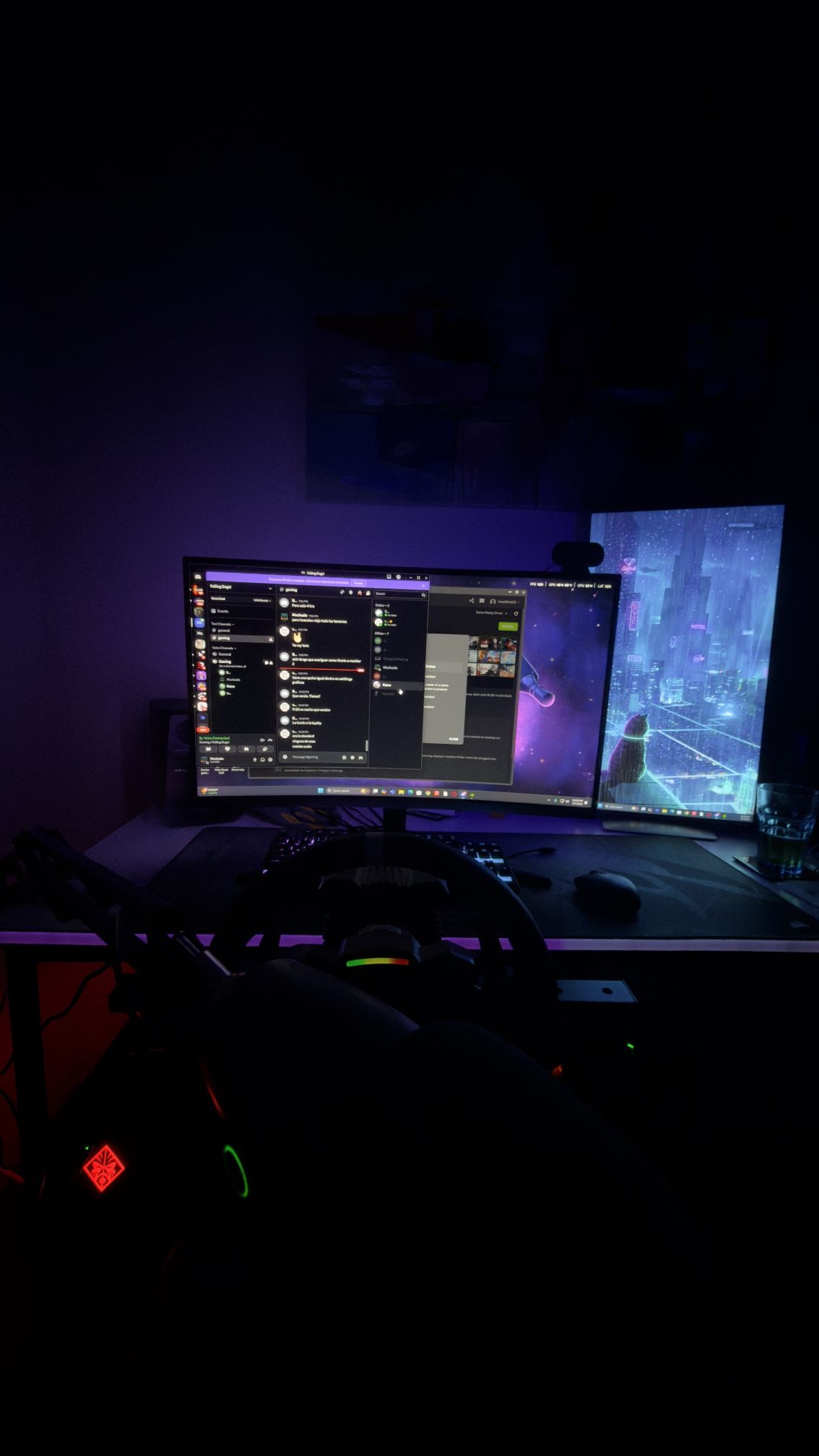 Samsung 27” 240hz G-sync Monitor - Curved Screen