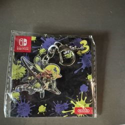 Splatoon 3 Pre Order Keychain
