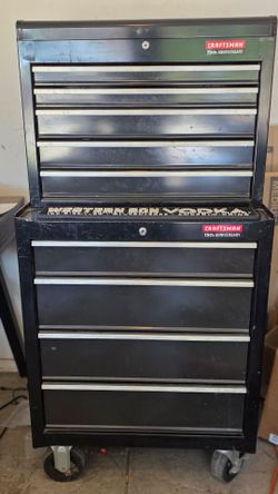 Craftsman 75th anniversary rolling tool box