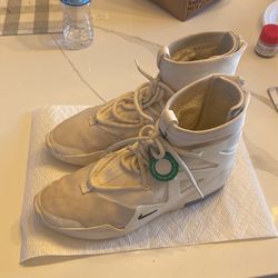 Nike Air Fear Of God 1 Sail Black M10