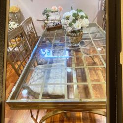 Glass Dinning Table 