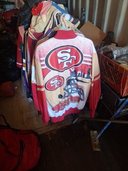 49ers jacket large size