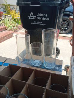 Glass vases