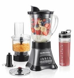 Hamilton 3-in-1 Blender & Food Processor Combo