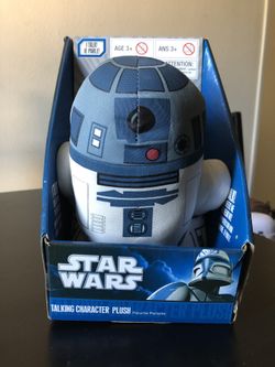 Star Wars talking plush R2-D2