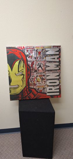 Iron Man And Captain America 25×25 plus Avengers Poster