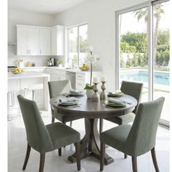 New In Box DINING TABLE SET WITH 4 CHAIRS