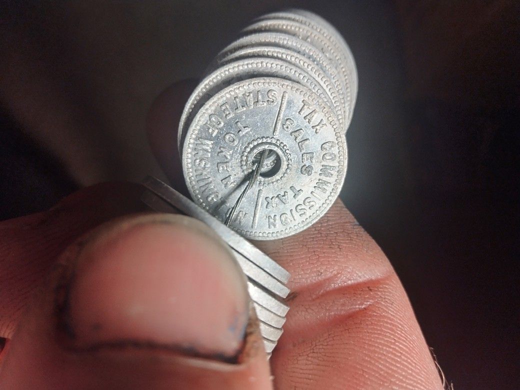 1935 Washington State Tax Tokens