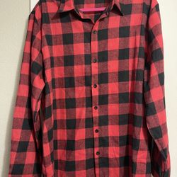 Men Christmas Shirt XL/ Men Long Sleeve XL/ Men Buffalo Plaid XL/ Men Checkered Shirt XL/ Men XL