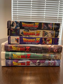 Dragon Ball Z movie VHS bundle lot
