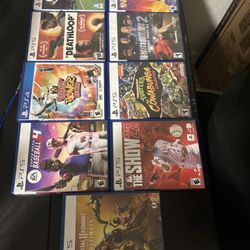 PS4 and PS5 games 