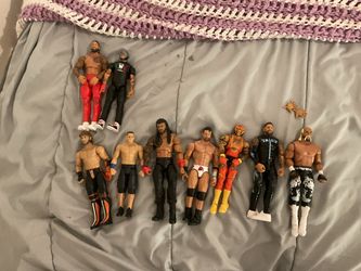 WWE Action Figure Lot of 5