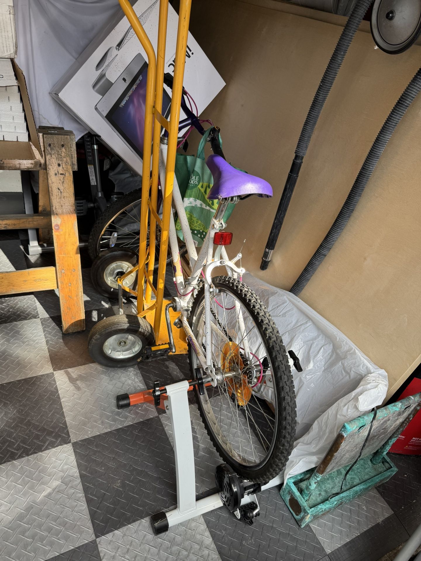 Bicycle Trainer Stand Plus Bike