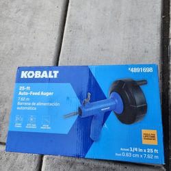 Kobalt 25 Ft Auto Feed Auger 