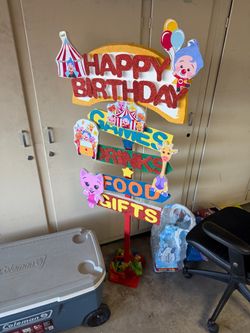 Plim Plim Birthday Decorations