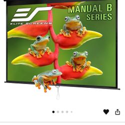 Elite Screens - Projector Screen 120-INCH 4:3