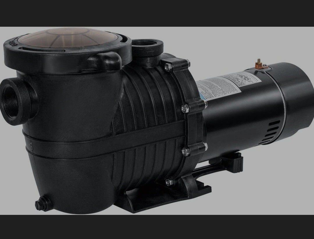 S 75038 XtremepowerUS 1.5 HP Variable 2-Speed Swimming Pool Pump Above/In-ground Swimming Spa Pool Pump 230V Motor Pump

