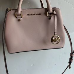 Small Michael Kors Pink Savannah Bag