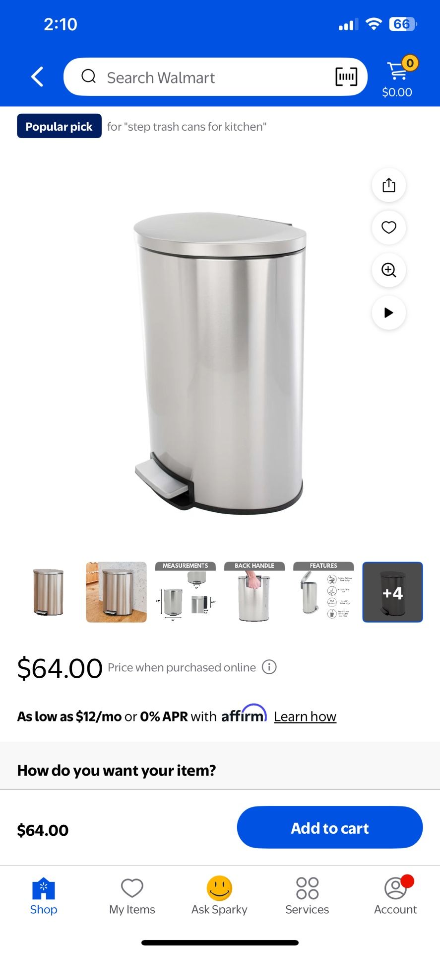 Large Trash Can