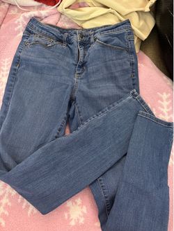 Medium washing jeans