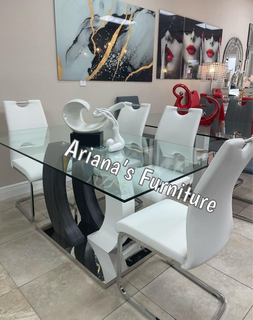 New Dining Table Set 63x35