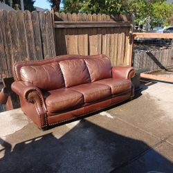 Leather Couch