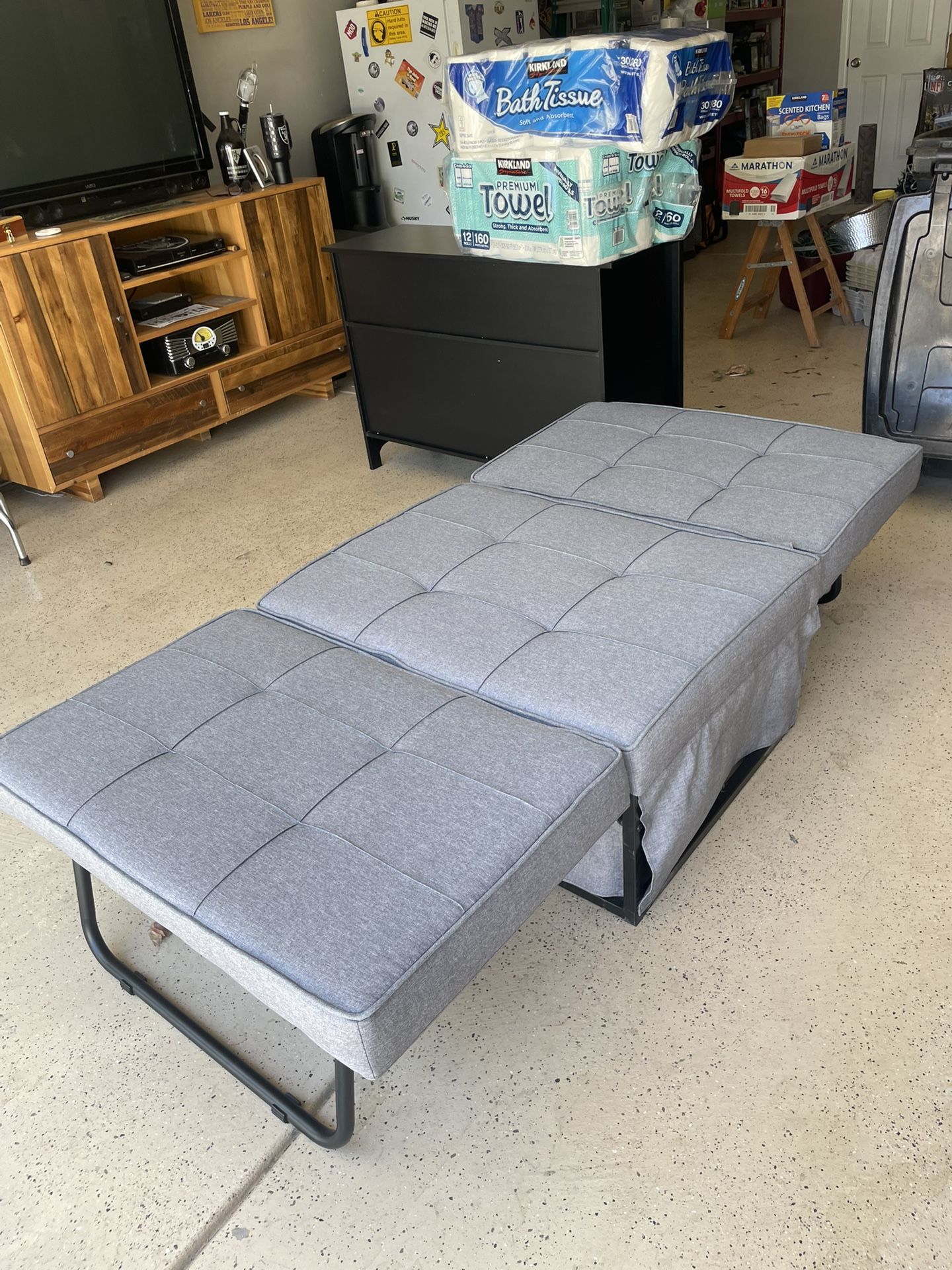 Twin Fold Out Ottoman