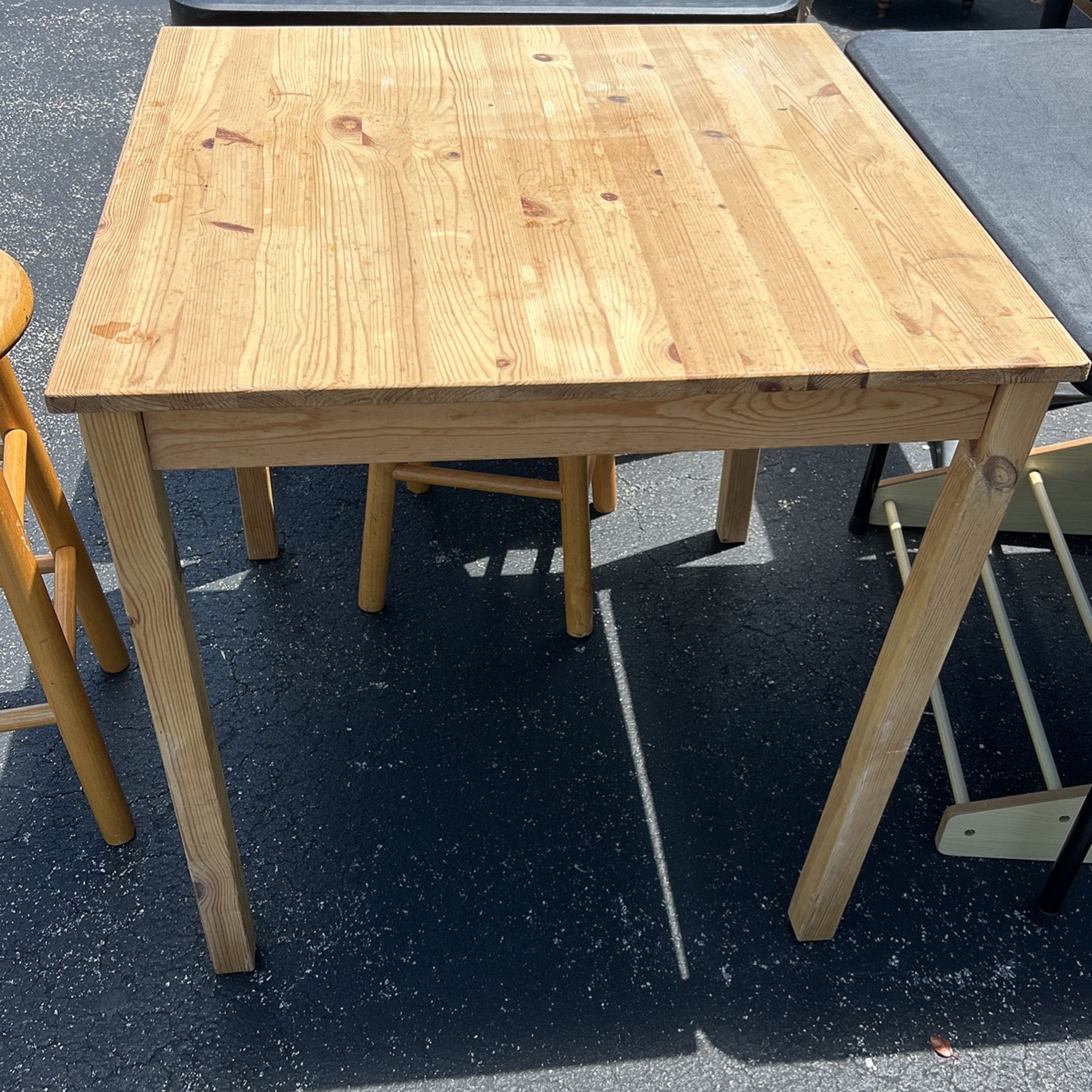 Wood Dinette Table