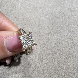 10k Engagement Ring 