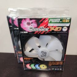 (3-Pack) Scythe Kaze Flex 140mm RGB PC Case Fans BRAND NEW IN BOX

