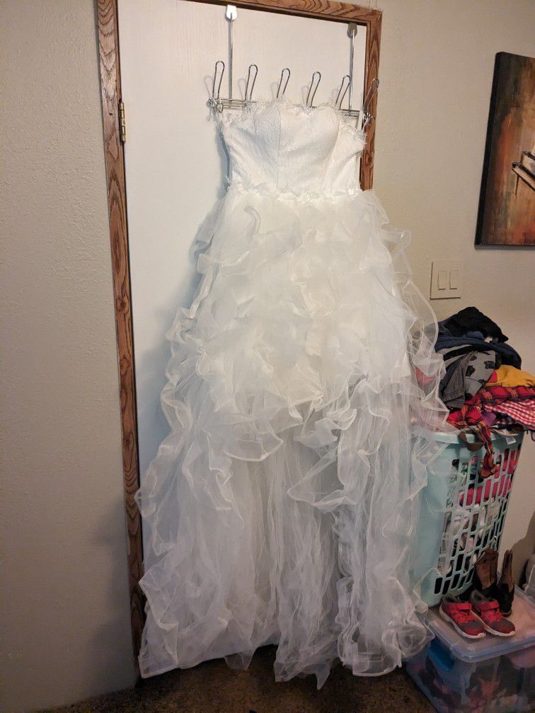 Wedding Dress Size XL 