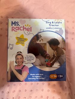 Ms. Rachel Sing & Learn Tractor Toy