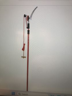 Dual Link 13" High Carbon Steel Blade With Lightweight Fiberglass Handle Extendable Tree Saw And Pruner