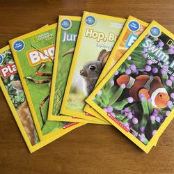 National Geographic -pre Reader Books 