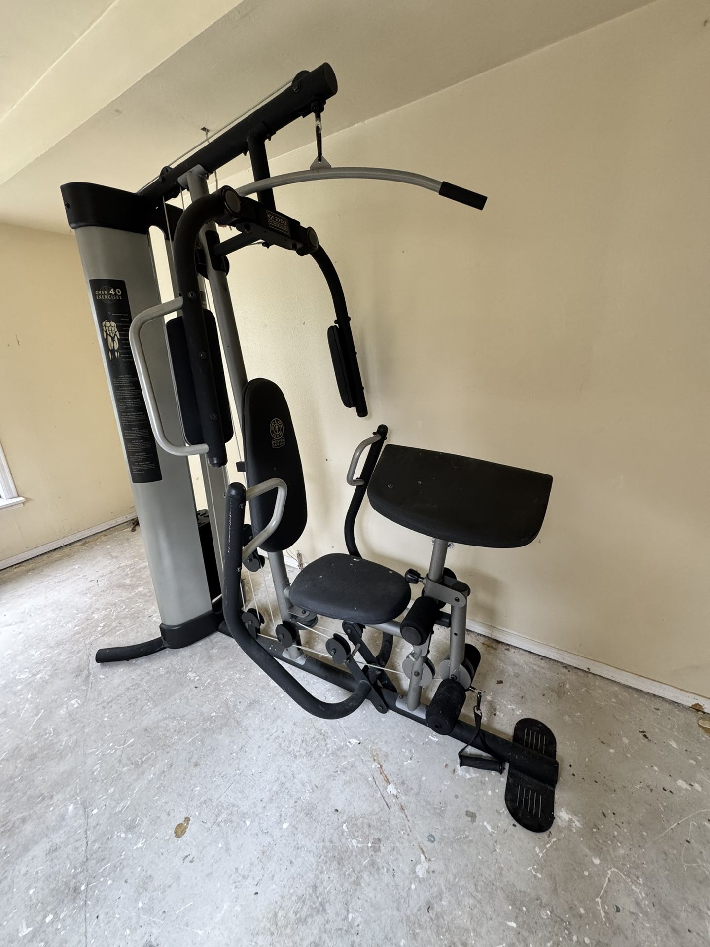 Gold’s Gym GS 2700 Home Gym – Full Body Workout Station