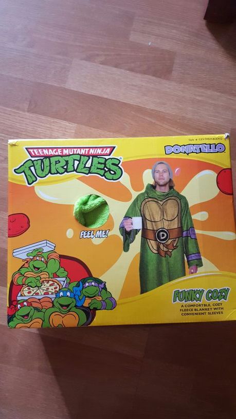 Teenage mutant ninja turtles snuggie sleeve blanket