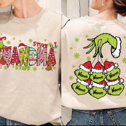 Christmas Grinch Sweatshirt , Hoodies And Shirts 