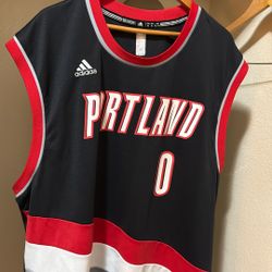 Damian Lillard Portland Trailblazers Swingman Jersey Men's XL