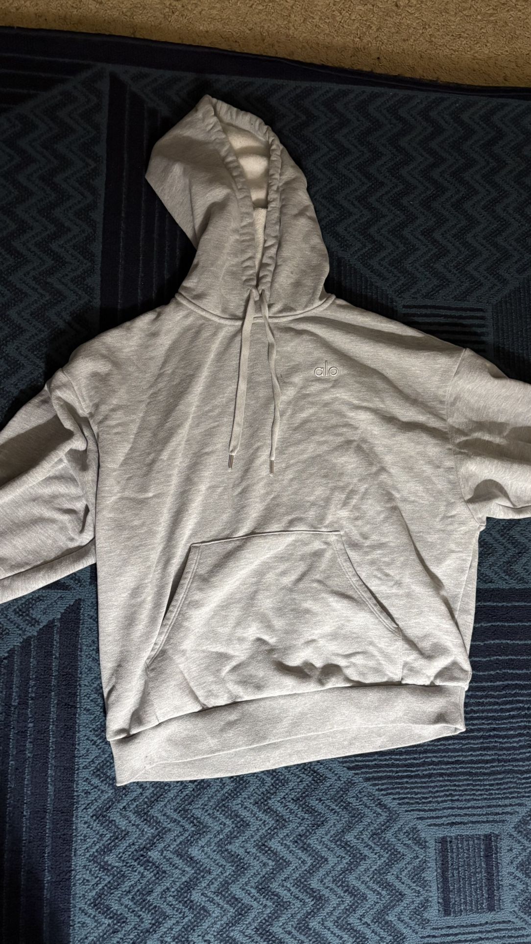Grey alo hoodie