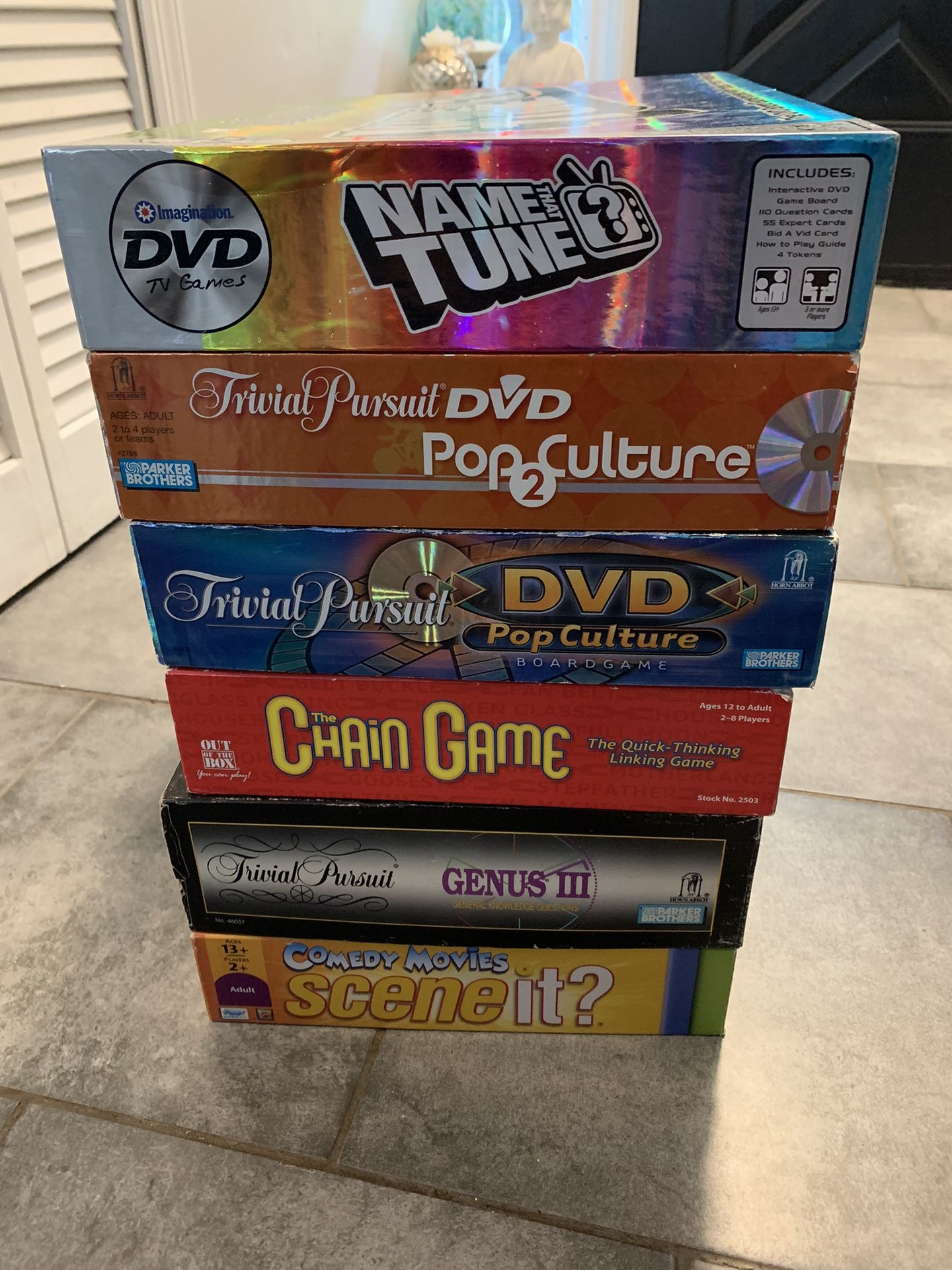Board Games & Trivia Games